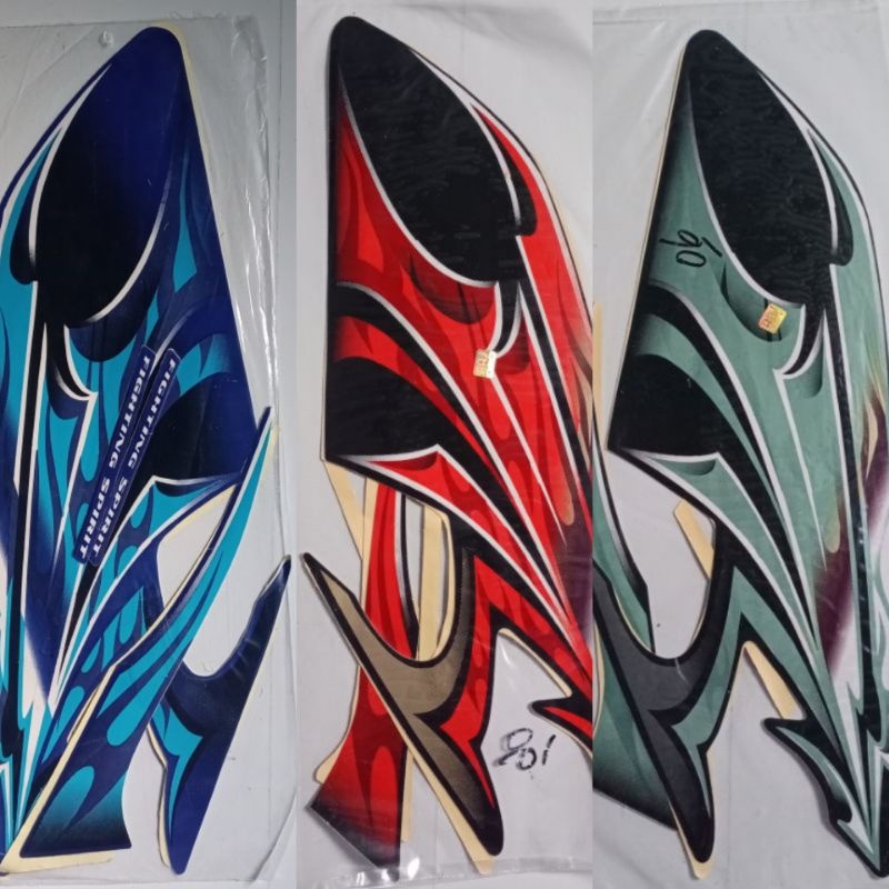 STIKER STRIPING STANDART YAMAHA RX KING TAHUN 2006 LIS BODY MOTOR YAMAHA RX KING TAHUN 2006