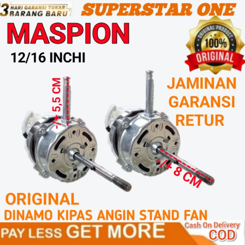 Dinamo Kipas Angin Maspion/Mesin Motor Maspion Berdiri