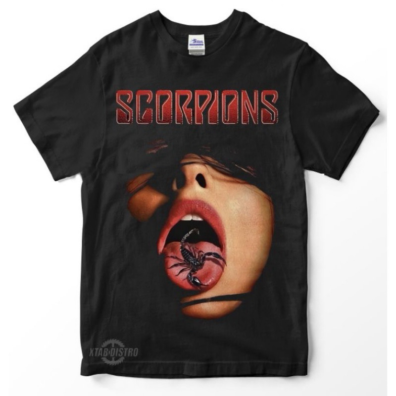 Tshirt/kaos band scorpions