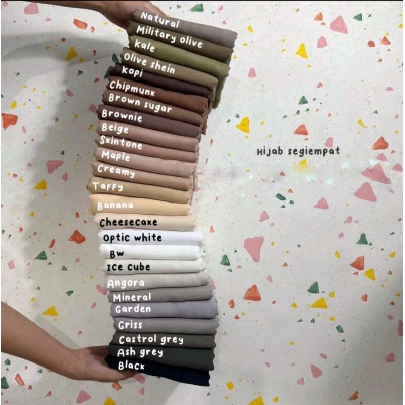 Jingga Scarves Basic Scarf 3