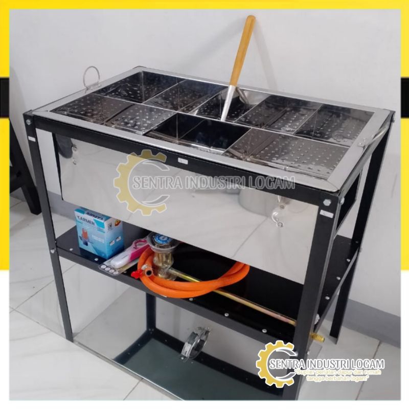 Panci bakso prasmanan - Dandang bakso sekat ukuran 60 cm