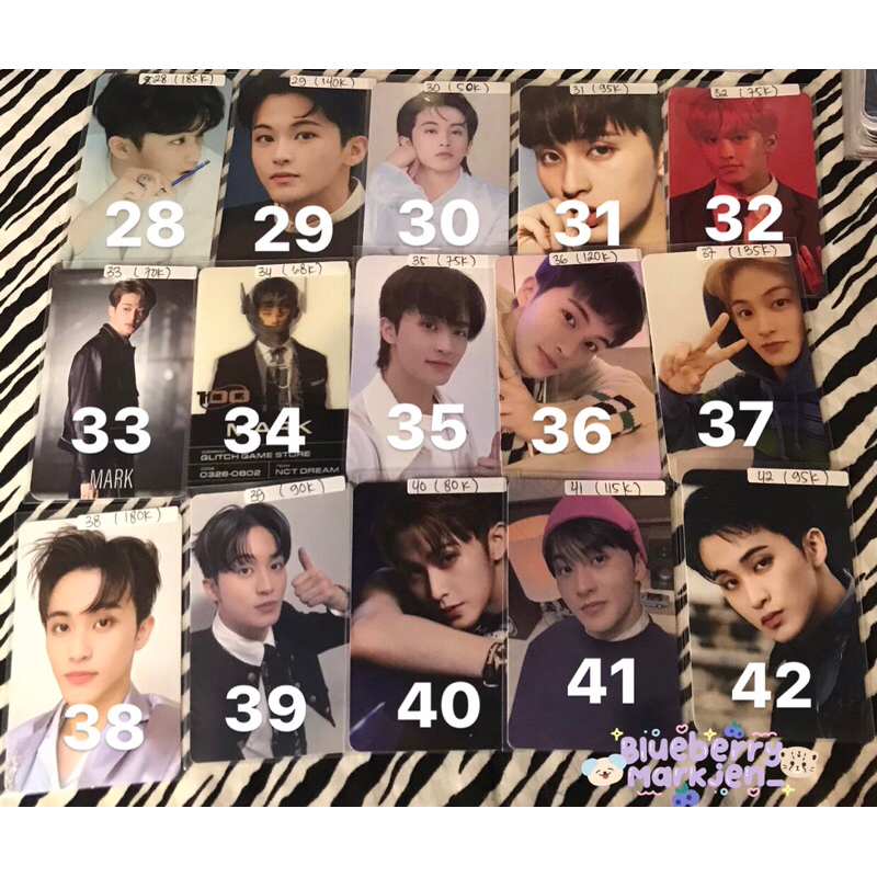 Photocard official Mark lee