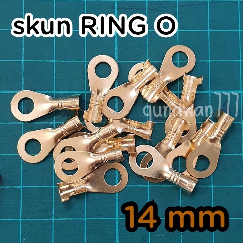 Skun Ring O Bulat M10 Baut 14 mm PERBIJI