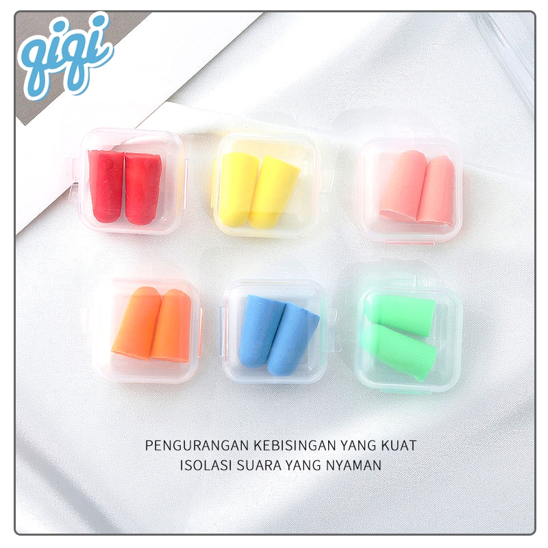 Earplugs Tidur Peredam Suara Nyaman/earplugs penyumbat telinga/penyumbat telinga anti bising untuk t
