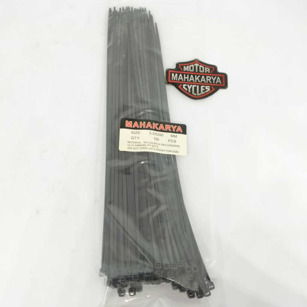 

TALI TIES KABEL CABLE TIES TIE UKURAN 3.6MMx250MM 25CM