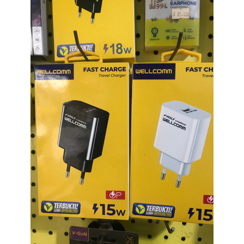 Charger Type C 15W WELLCOMM