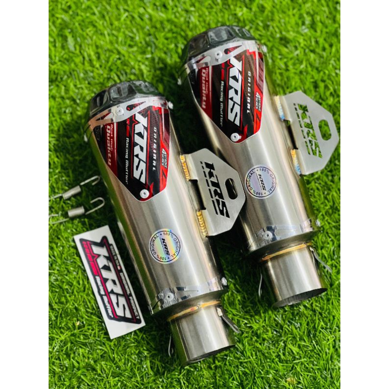 Silincer Knalpot Racing KRS GTX Carbon Grade A original (Bass Padat)