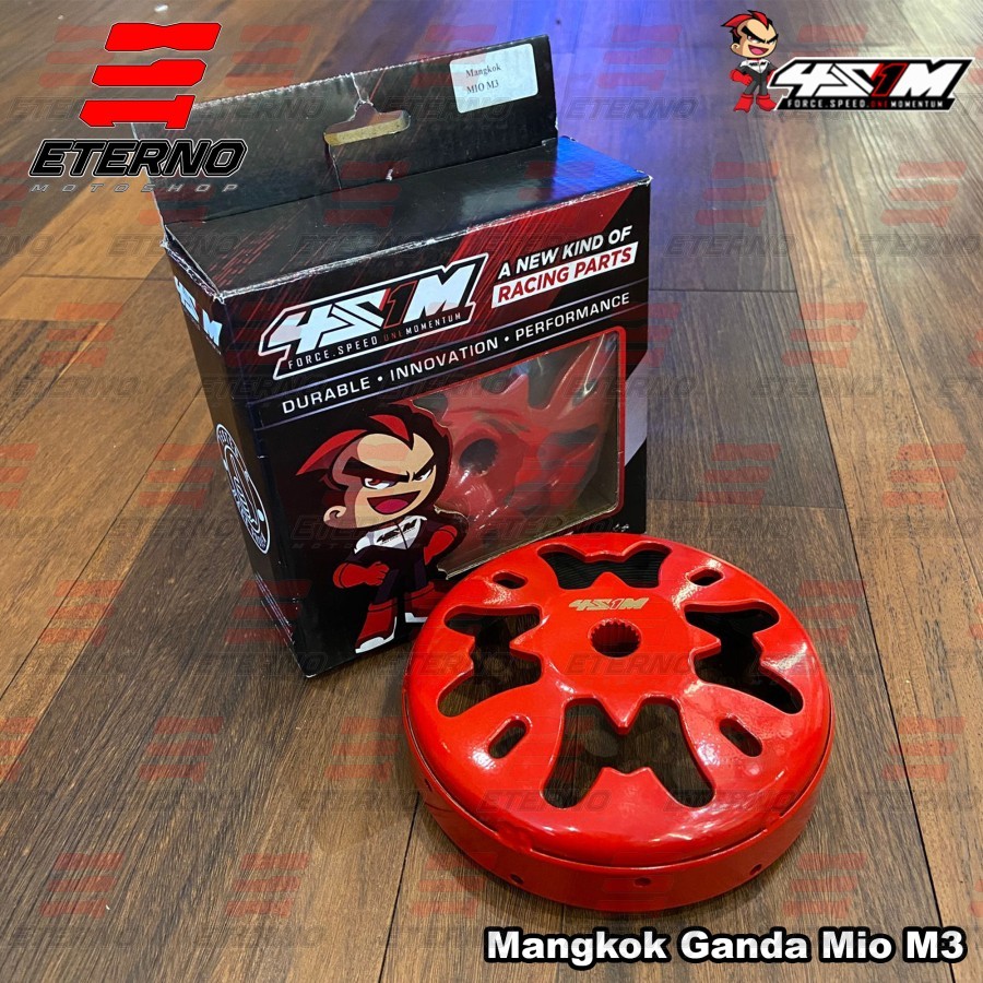Rumah Mangkok Kampas Ganda Racing 4S1M Yamaha Mio M3