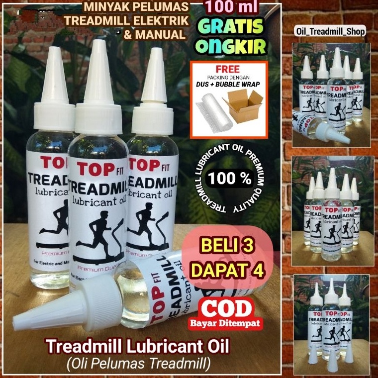 KODE A92I TOP FIT Minyak Pelumas Treadmill Electric dan Manual 1ml  Treadmill Lubricant Oil  Pelumas