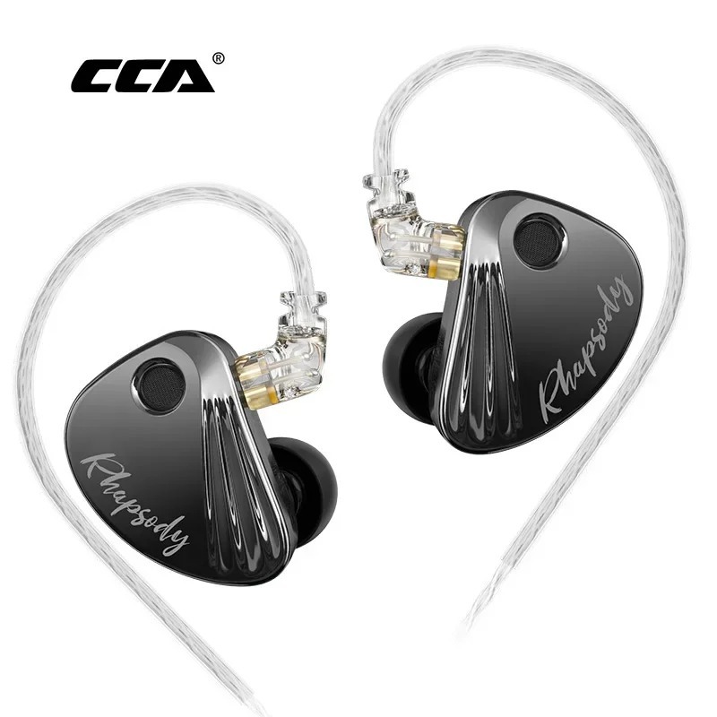 CCA Rhapsody Tunable Earphone 2DD+4BA Hybrid Drivers Earbuds