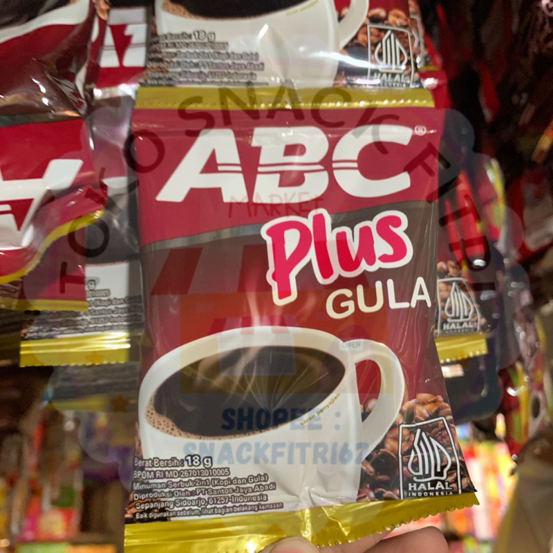 

KOPI ABC PLUS GULA @10pcs
