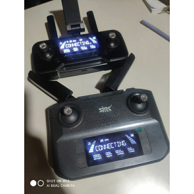 2 Remot drone Sjrc f11s pro dan Sjrc f5s pro plus