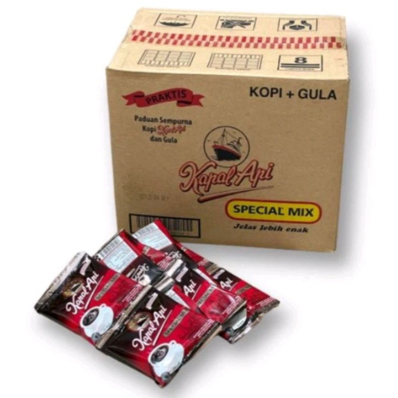 

Kopi Kapal Api Spesial Mix 25g 1 Dus 12 Renceng