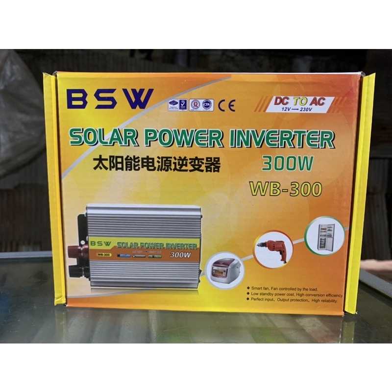 Power Inverter 300W Inverter BSW 300 Watt Inverter DC to AC With USB 5V Inverter DC ke AC Inferter