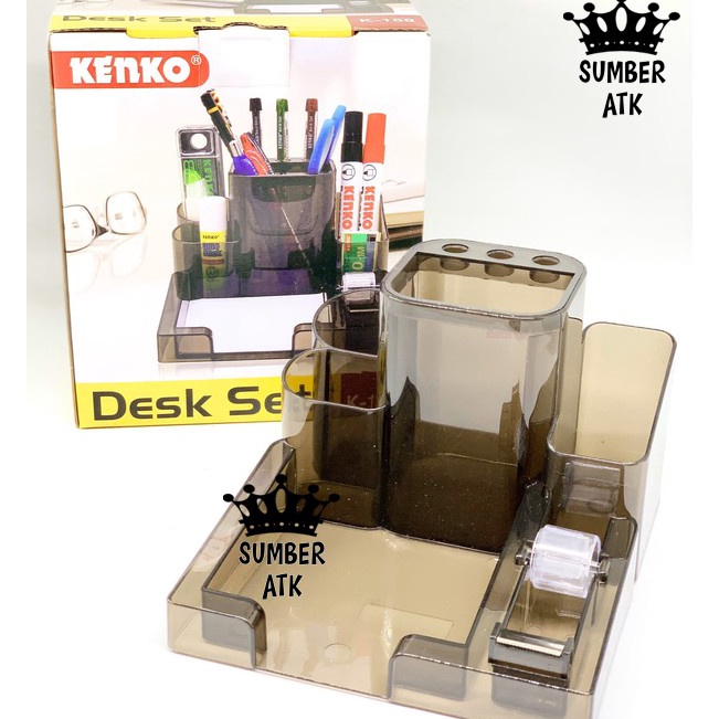

Kirim Sekarang Kenko Desk Set K158 Tempat Alat Tulis Desk Set Organizer BESAR 1 PCS