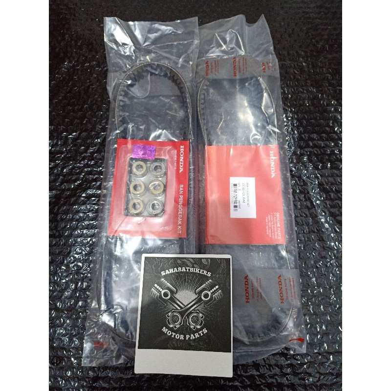 V-belt Van Belt Assy Set Beat Fi Beat New Stater Kasar Spacy Fi Scoopy Fi Non Esp KZL