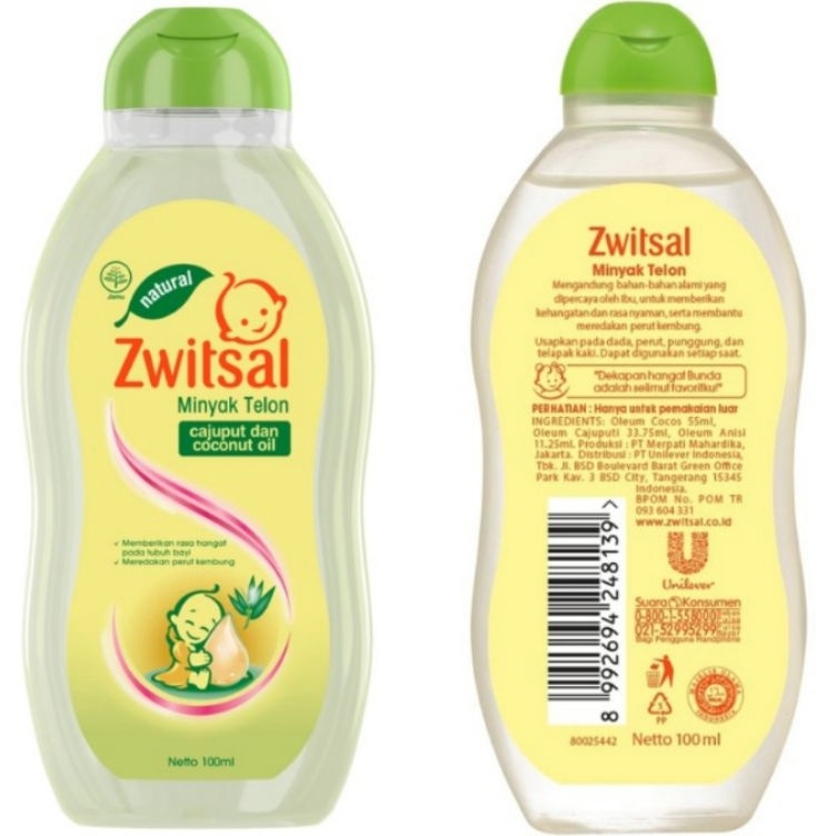 

ZWITSAL MINYAK TELON CAJUPUT DAN COCONUT OIL 61 ML