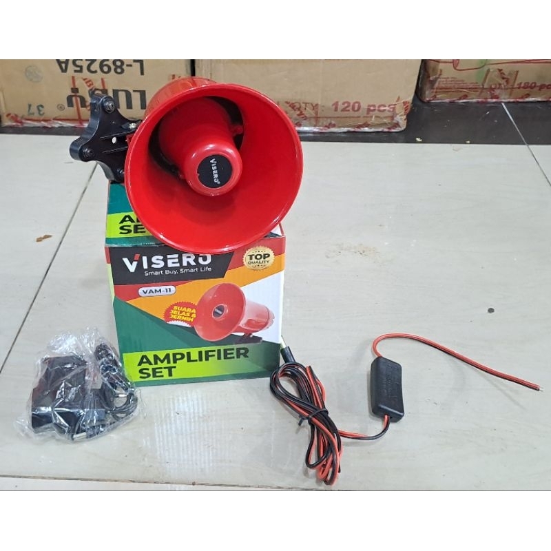 speaker toa visero vam 11 suara jernih /speaker toa visero amplifier vam 11/ amplifier set visero va