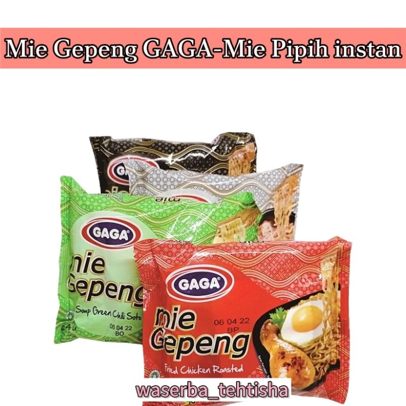 

waserba_tehtisha| Mie Gepeng Gaga / Mie Gaga Pipih
