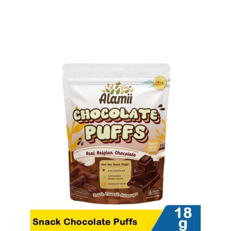 

alami chocolate puffs