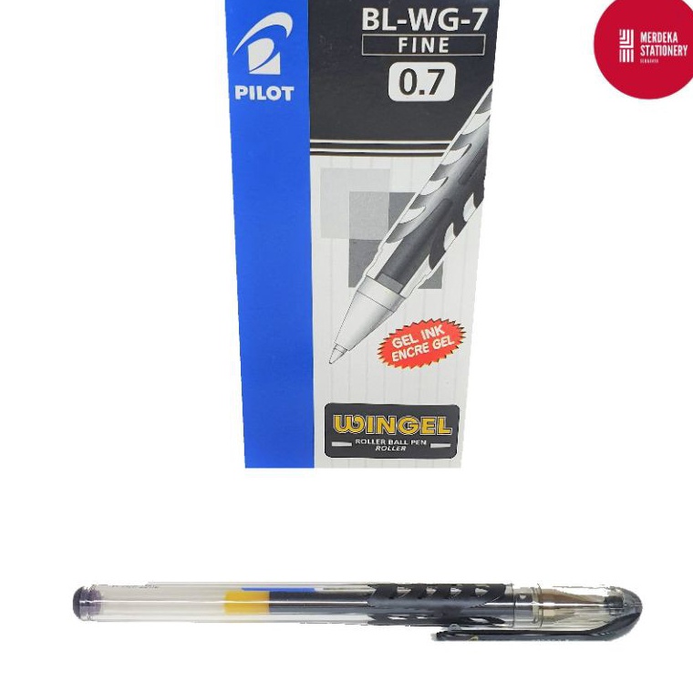 

KODE U95L ISI 12PulpenBolpenBallpointBallpen Roller Pilot WINGEL HITAM 7mm