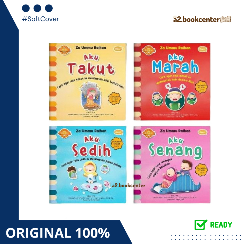 [ABC] READY Seri Emosi Anak Ahlan - Ahlan Buku Pengenalan Emosi Best Seller