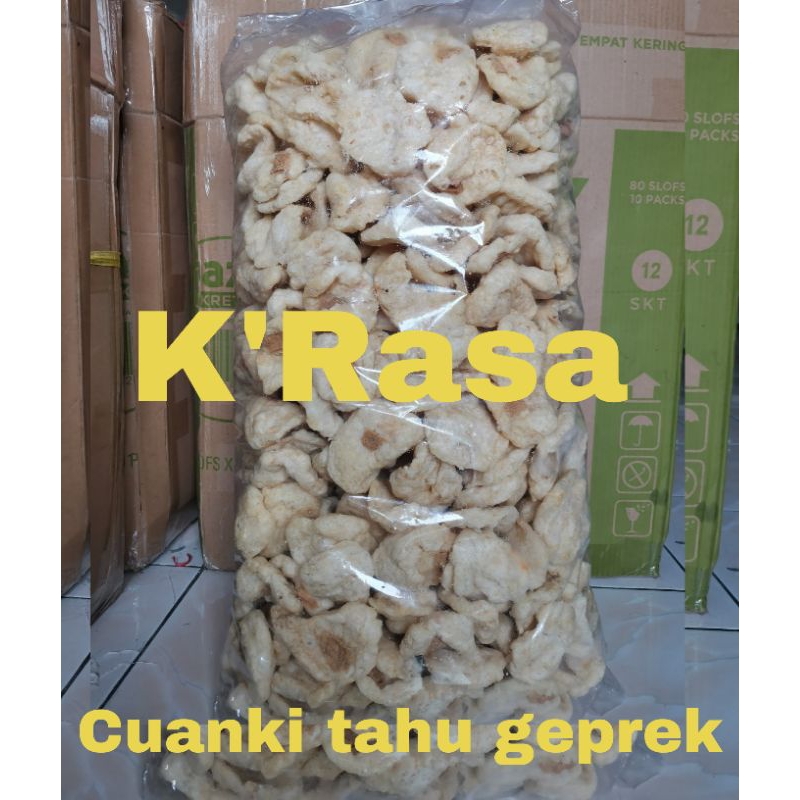 

cuanki tahu geprek 500 pcs cocok untuk baso cuanki, baso daging ,baso aci ,seblak dll