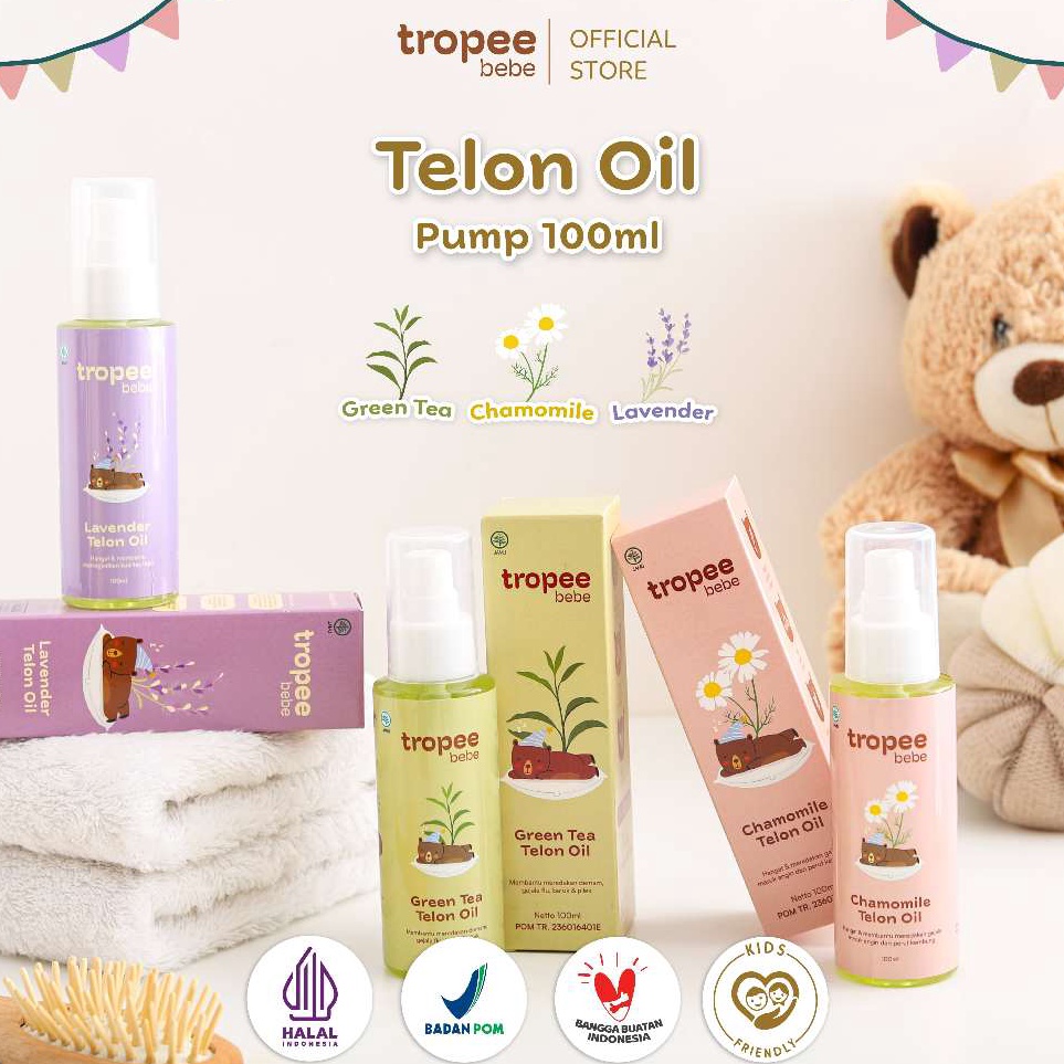 

Tropee Bebe Telon Oil 1ml Minyak Telon Aromatic Hangat Tahan Lama Minyak Berkhasiat Minyak Wangi Bayi