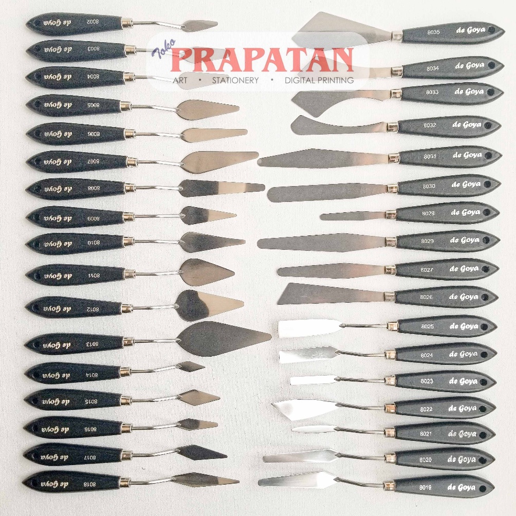 

KODE G16I De Goya Painting Knife Satuan Pisau Palet