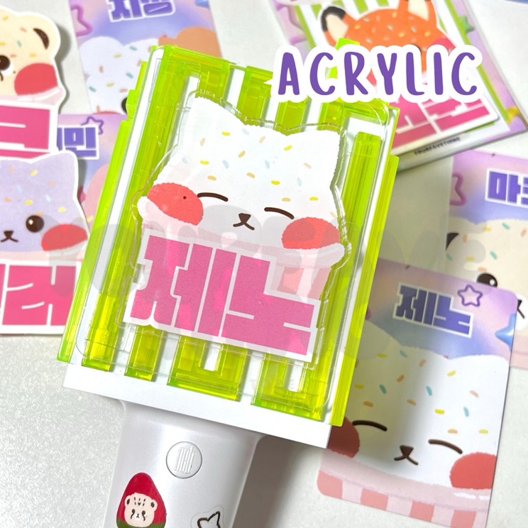 

READY Sticker Neobong Lightstick NCT Dream Decoration Acrylic