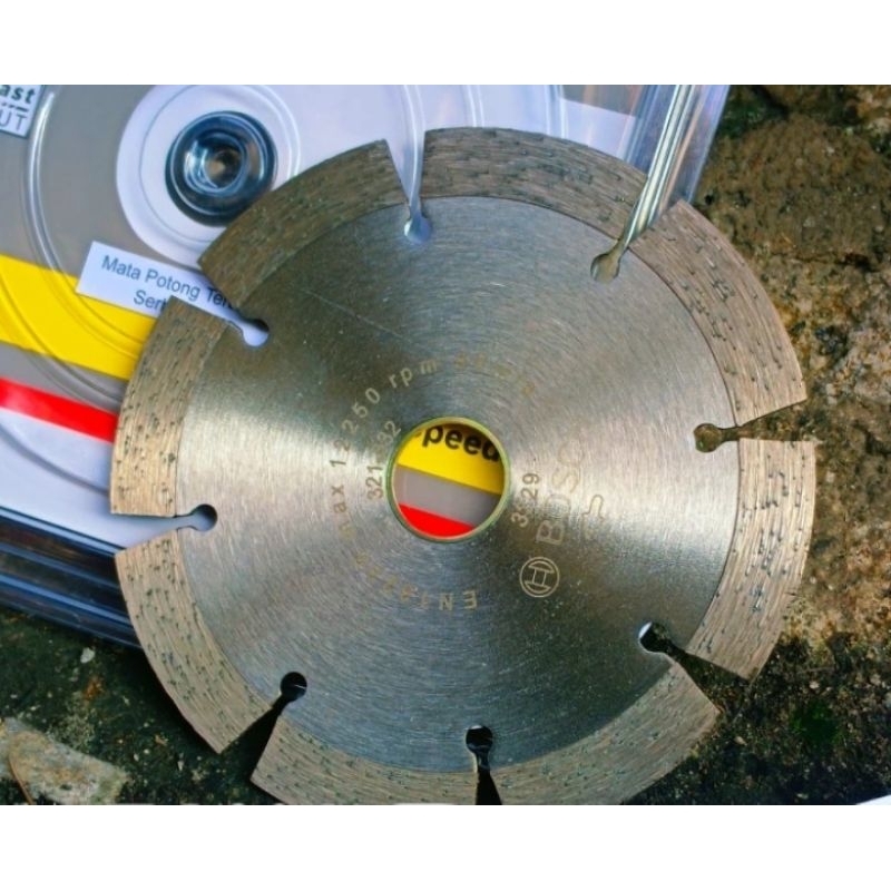 Mata Pisau Gerinda Potong Keramik Granit Marmer 5 Inch BOSCH Original