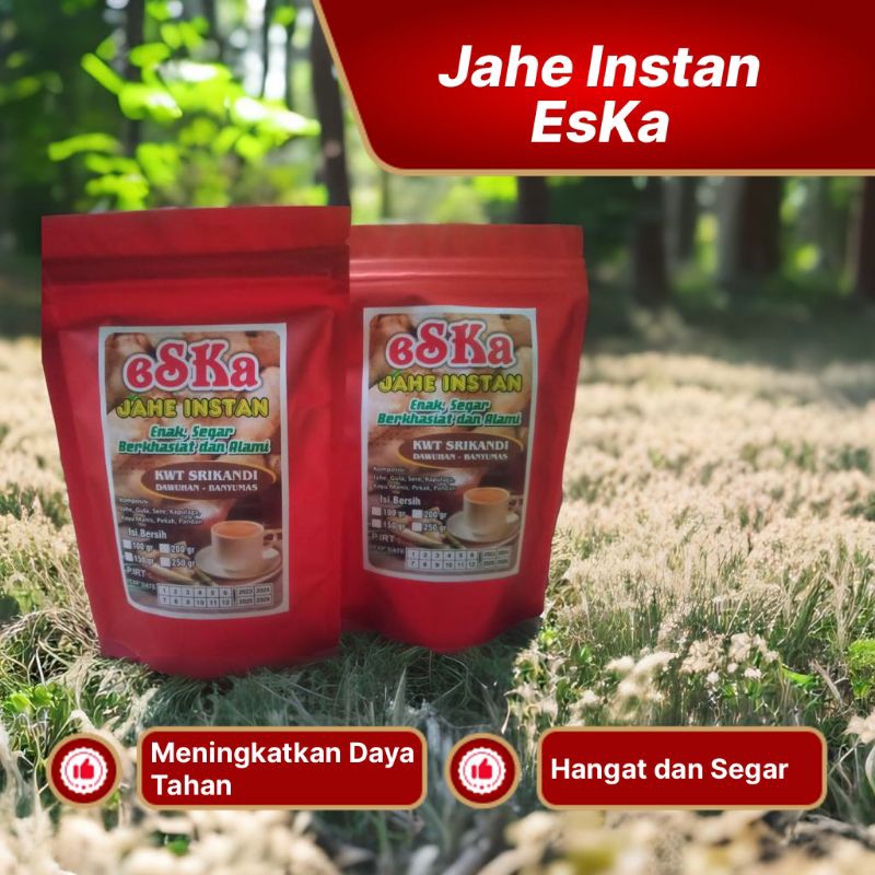 

Minuman Serbuk Jahe Instant Eska