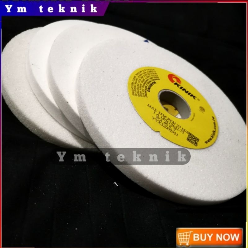 Batu Gerinda Duduk 7 Inch Grinda Asah Poles Kinik 180 x 13 x 31.75 Grinding wheel