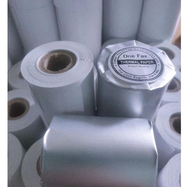 

Kertas Struk Thermal paper 57 x 47 atau 58x48 paket 10 pcs/roll