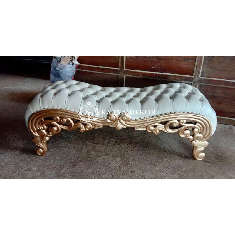 stool keong / stool sofa keong / stool pelaminan