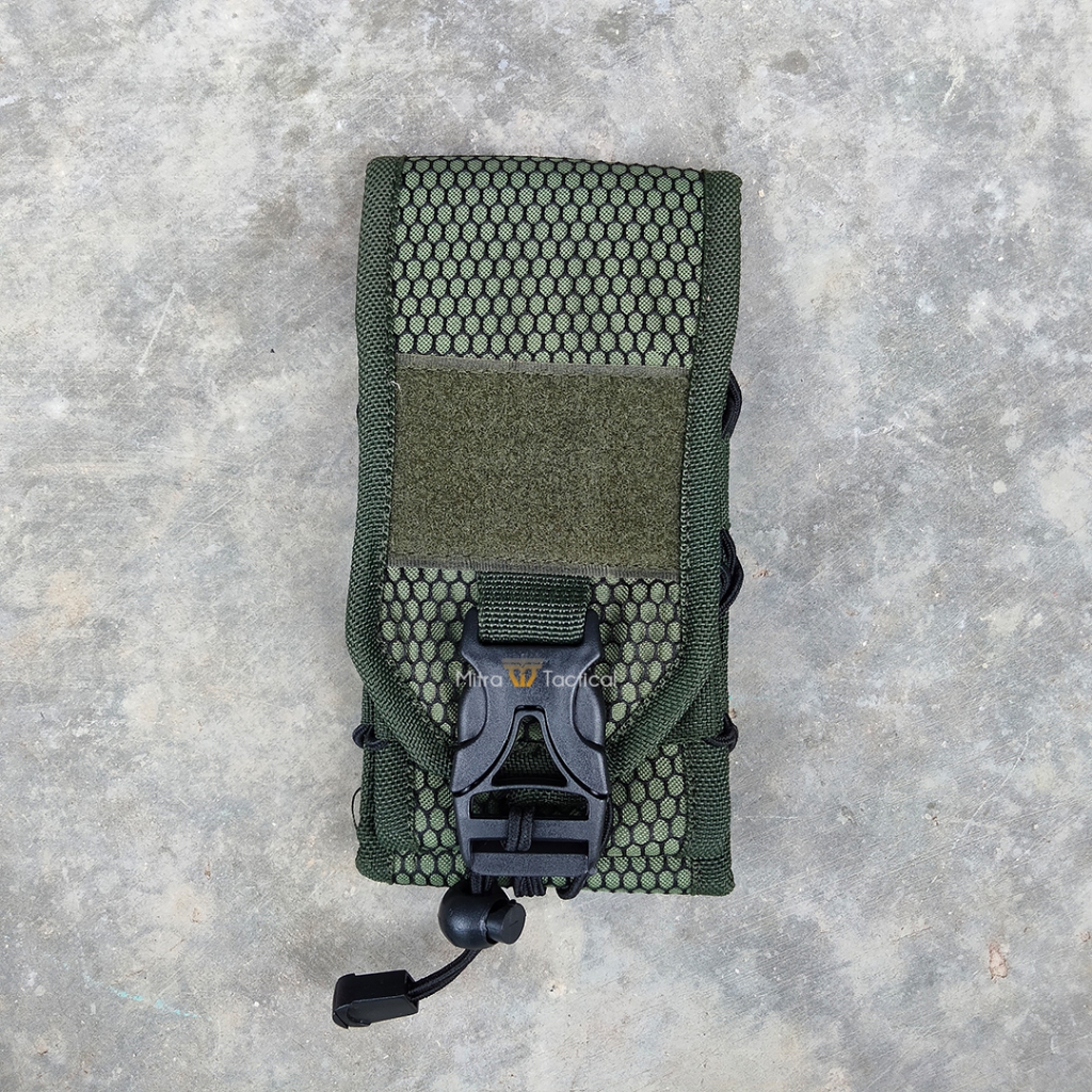 RB Sarung Hp Pinggang Sarung Hp Tactical Pouch Hp Sarung Hp Dual Slot Sarung Hp Jaring Dual Slot 6,5