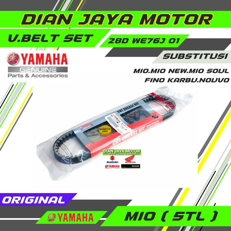 Panbel Set Roller Mio 5TL ORI YAMAHA Panbel Plus Roller Mio smile mio Sporty Mio New Mio Soul Panbel