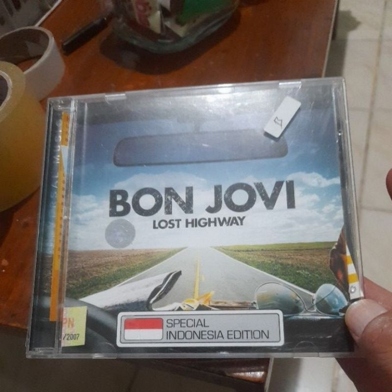 cd musik bon jovi lost highway original (CD368)