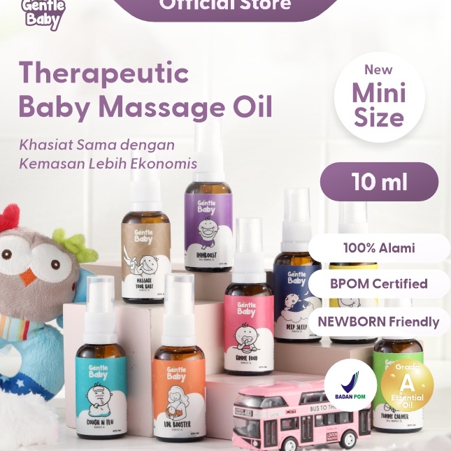 

GENTLE BABY Therapeutic Oil 1ML Aromaterapi Bayi Balita Usia 4 Tahun Bahan alami