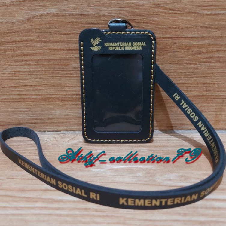 

Big Sale Tempat Id Card Kemensos Kulit Holder Id Card Kulit Kementerian Sosial Kalung