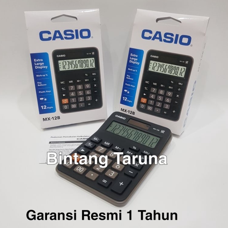 

Kalkulator Casio MX12B Calculator Casio MX12B kalkulator 12 digit Casio MX12B