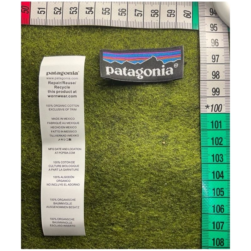 

woven & label wash Patagonia original