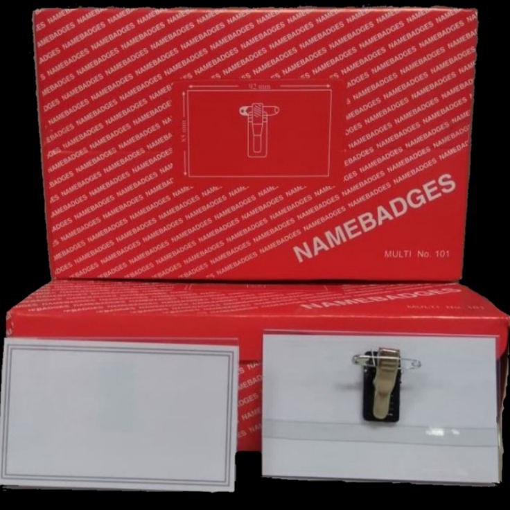 

Hot Sale Namebadges nametag Multi isi 5 pcs