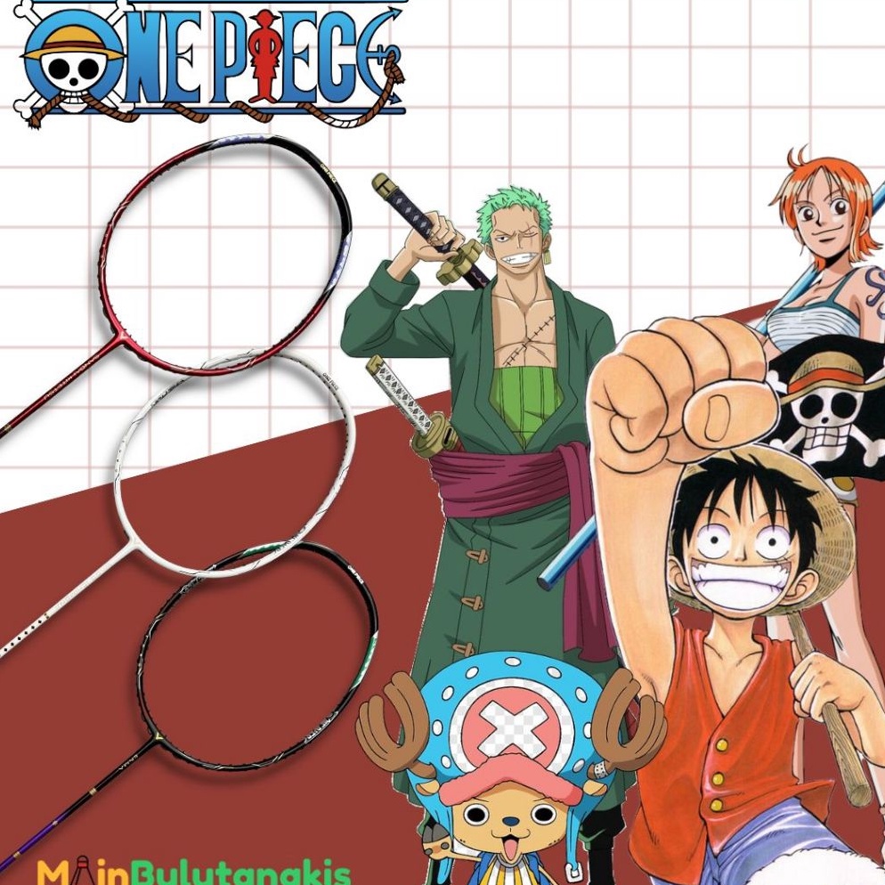 LANGSUNG KIRIM Raket Badminton One Piece Enma  Wado Ichimonji  Sandai Kitetsu