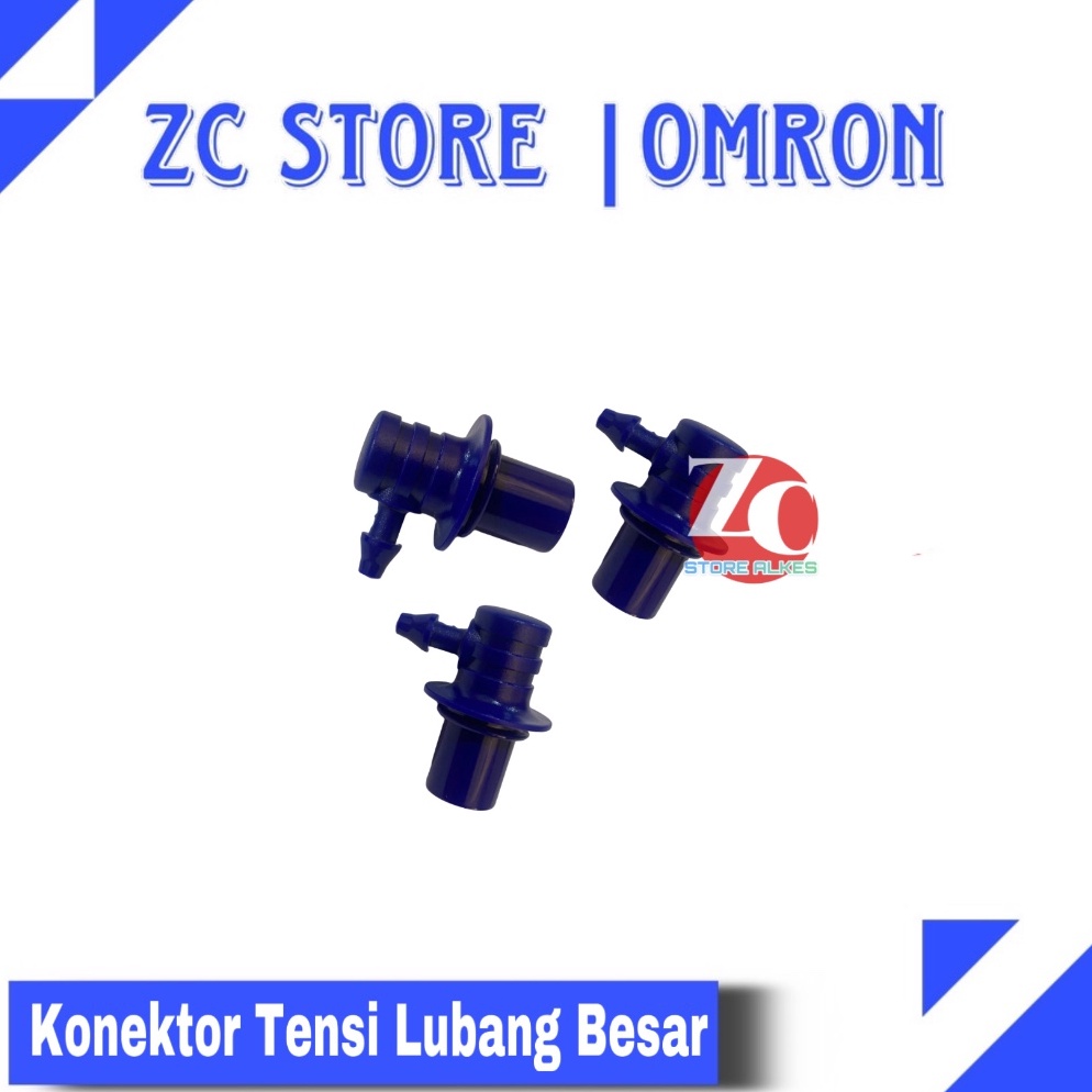 Modern konektor Manset Tensi Omron Konektor cuff tensi meter Omron