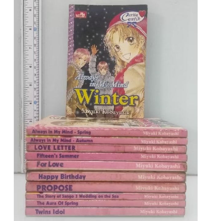 Koleksi Komik Serial Cantik Karya Miyuki Kobayashi [11 Buku]