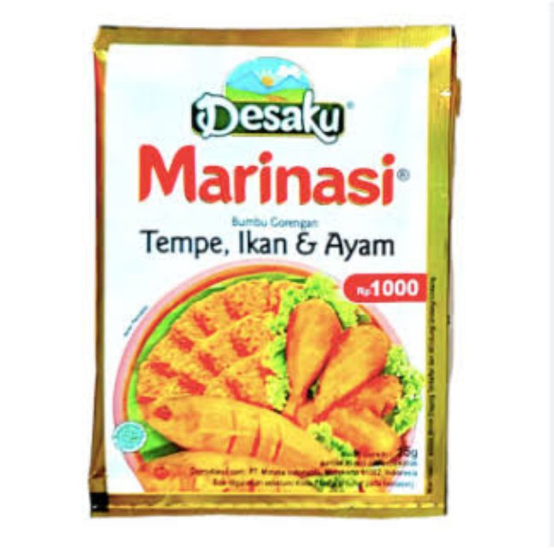 

Desaku Marinasi, Ketumbar, Kunyit, Ladaku 1 sachet