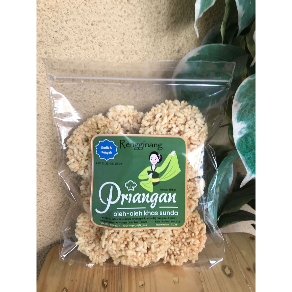 

Rengginang Priangan Kemasan Plastik 150gr