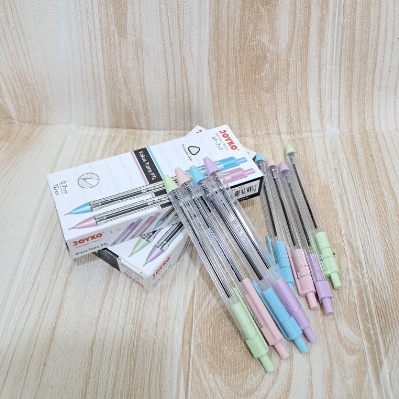 

PULPEN KLIK/CETEK JOYKO VOKUS TRANS PTL BP-363 1pack ISI 12pcs