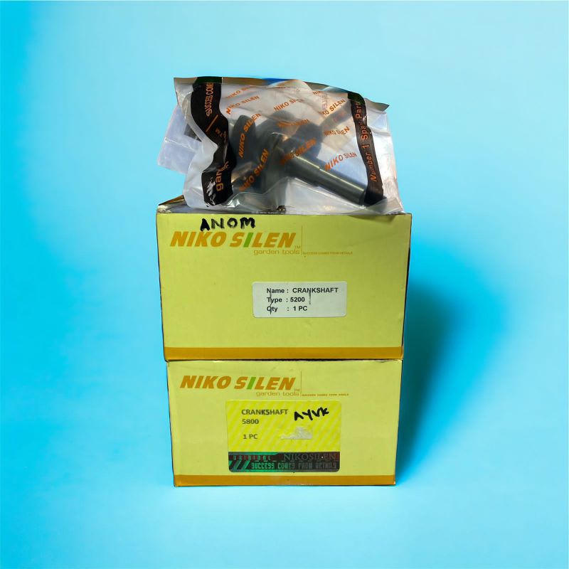 Crankshaft / askruk chainsaw / senso mini 5200/5800 Niko silen